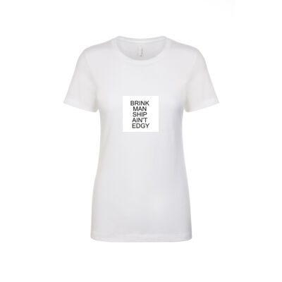 brinkmanship - Womens Cotton Tee (Same Day) Thumbnail