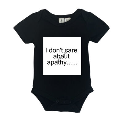apathy - Baby Onesie (Same Day) Thumbnail