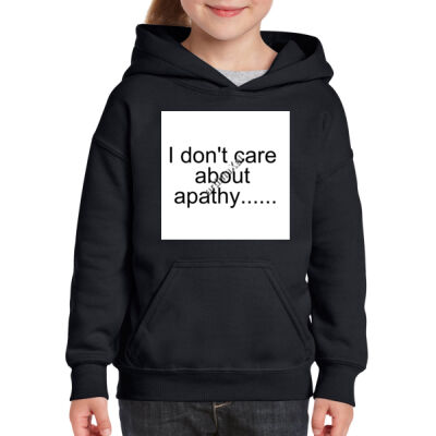 apathy - Gildan Youth Hooded Sweatshirt (Same Day) Thumbnail